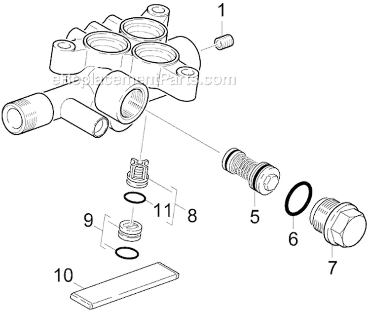 Page D Diagram and Parts List for K 2000 GM 1.050-920.0 Karcher Pressure Washer