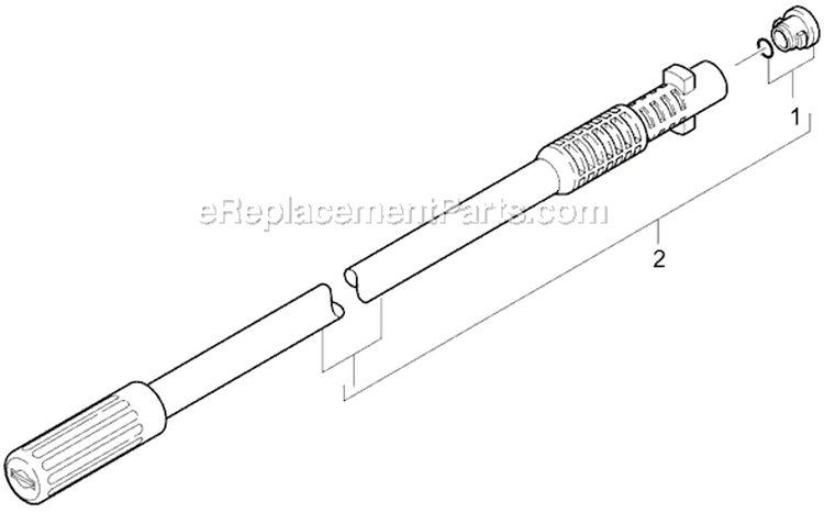 Page I Diagram and Parts List for K 2000 G 1.884-672.0 Karcher Pressure Washer