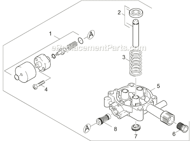 Page G Diagram and Parts List for K 2200 G 1.133-115.0 Karcher Pressure Washer