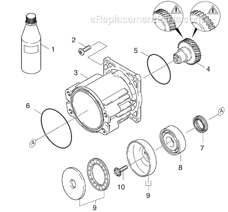 Page F Diagram and Parts List for K 240 Plus 1.189-107.0 Karcher Pressure Washer