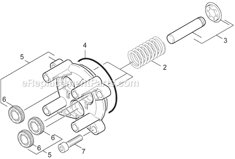 Page D Diagram and Parts List for K 320M 1.141-356.0 Karcher Pressure Washer