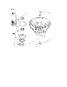 Gear/Housing/Rotary Shaft Seal Diagram and Parts List for  Karcher Pressure Washer