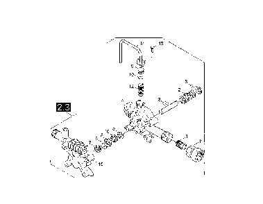 Piston Diagram and Parts List for  Karcher Pressure Washer