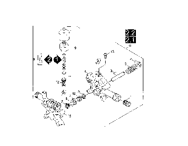 Piston Diagram and Parts List for  Karcher Pressure Washer