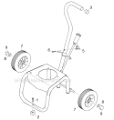 Part Location Diagram of 9.183-408.0 Karcher Rubber Buffer