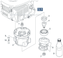 Page E Diagram and Parts List for G 2301 LT 1.133-213.0 Karcher Pressure Washer