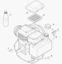 Page D Diagram and Parts List for G 2500 OH 11945120 Karcher Pressure Washer