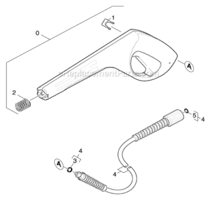 Page L Diagram and Parts List for 1.133-208.0 Karcher Pressure Washer
