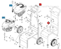 Page A Diagram and Parts List for K 1800 G 1.133-209.0 Karcher Pressure Washer