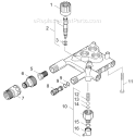 Page D Diagram and Parts List for K 2000 G 1.884-672.0 Karcher Pressure Washer