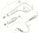 Page H Diagram and Parts List for K 210 Plus 1.223-680.0 Karcher Pressure Washer