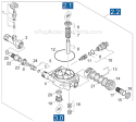 Page C Diagram and Parts List for K 3000 G 1.133-110.0 Karcher Pressure Washer