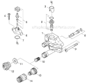 Page B Diagram and Parts List for K 410 1.945-827.0 Karcher Pressure Washer