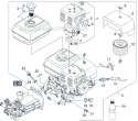 Page E Diagram and Parts List for K 8000 G 1.187-106.0 Karcher Pressure Washer