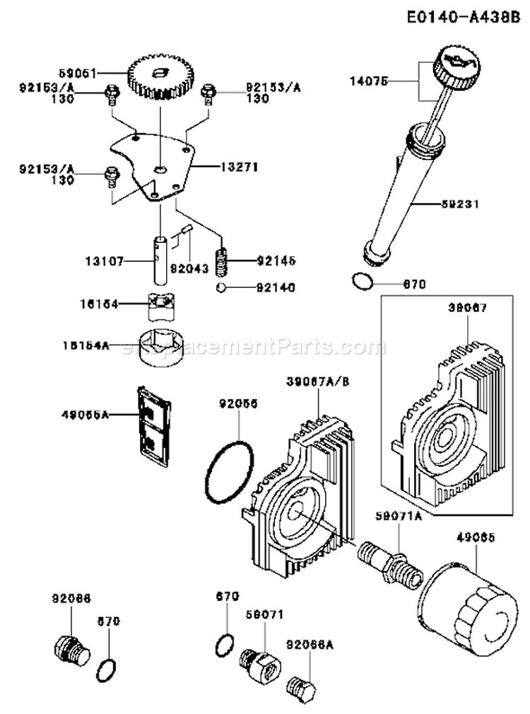 Page I Diagram and Parts List for CS33 Kawasaki Engine