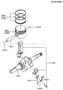 Page J Diagram and Parts List for CS09 Kawasaki Engine