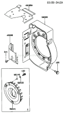 Page D Diagram and Parts List for CS09 Kawasaki Engine