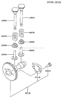 Page L Diagram and Parts List for FS01 Kawasaki Engine