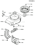 Page D Diagram and Parts List for  Kawasaki Engine