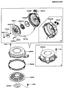 Page J Diagram and Parts List for BS29 Kawasaki Engine