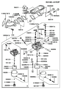 Page B Diagram and Parts List for DS36 Kawasaki Engine