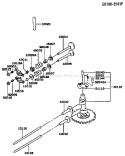 Page K Diagram and Parts List for BS13 Kawasaki Engine