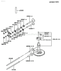 Page K Diagram and Parts List for BS05 Kawasaki Engine