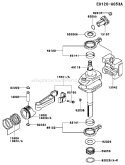 Part Location Diagram of 13001-2122 Kawasaki Piston-Engine