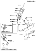 Page G Diagram and Parts List for DS09 Kawasaki Engine