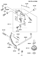 Page C Diagram and Parts List for CS00 Kawasaki Engine