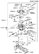 Page B Diagram and Parts List for BS08 Kawasaki Engine