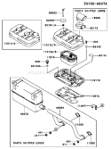 Page A Diagram and Parts List for FS19 Kawasaki Engine