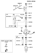 Page G Diagram and Parts List for DS06 Kawasaki Engine