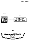 Page G Diagram and Parts List for AS03 Kawasaki Engine