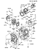 Page D Diagram and Parts List for DS00 Kawasaki Engine