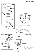 Page F Diagram and Parts List for DS04 Kawasaki Engine