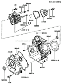 Page E Diagram and Parts List for CS02 Kawasaki Engine