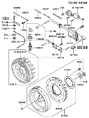 Page F Diagram and Parts List for BS03 Kawasaki Engine