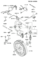 Page F Diagram and Parts List for AS12 Kawasaki Engine