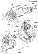 Page E Diagram and Parts List for AS17 Kawasaki Engine