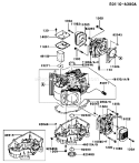 Page E Diagram and Parts List for BS06 Kawasaki Engine