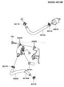 Page G Diagram and Parts List for  Kawasaki Engine