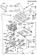 Page B Diagram and Parts List for FH601V AS25 Kawasaki Engine