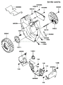 Page D Diagram and Parts List for AS07 Kawasaki Engine