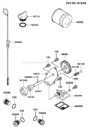 Page I Diagram and Parts List for AS01 Kawasaki Engine