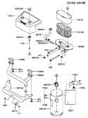 Part Location Diagram of 172BA0690 Kawasaki Stud Bolt