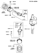 Page J Diagram and Parts List for BS05 Kawasaki Engine
