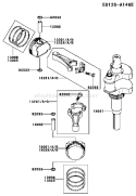 Page J Diagram and Parts List for BS09 Kawasaki Engine