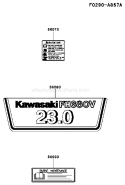 Page H Diagram and Parts List for BS09 Kawasaki Engine