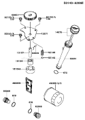 Page I Diagram and Parts List for HS12 Kawasaki Engine